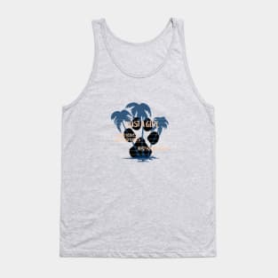 Just a girl who loves summer and paws Tank Top